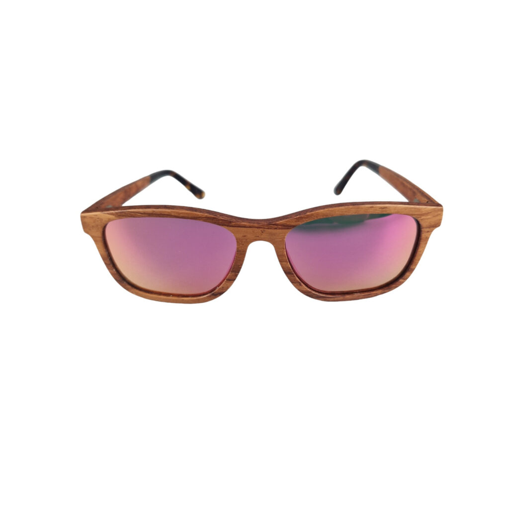 renza rosa wood sunglasses